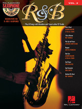 R&B (Saxophone Play-Along Volume 2). By Various. For Saxophone. Saxophone Play-Along. Softcover with CD. 64 pages. Published by Hal Leonard.

The Saxophone Play-Along™ Series will help you play your favorite songs quickly and easily. Just follow the music (including parts for B-flat and E-flat saxophones), listen to the CD to hear how the sax should sound, and then play along using the separate backing tracks. The melody and lyrics are also included in the book in case you want to sing, or to simply help you follow along. The audio CD is playable on any CD player but it can also be used in your computer to adjust the recording to any tempo without changing pitch!

This volume includes: Cleo's Mood (Junior Walker & the All-Stars) • I Got a Woman (Ray Charles) • Pick up the Pieces (Average White Band) • Respect (Aretha Franklin) • Shot Gun (Junior Walker & the All-Stars) • Soul Finger (The Bar-Kays) • Soul Serenade (King Curtis) • Unchain My Heart (Ray Charles).