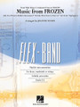Music from Frozen arranged by Johnnie Vinson. For Concert Band (Score & Parts). FlexBand. Grade 2. Published by Hal Leonard.

From Disney's spectacular animated movie Frozen, here is a medley of catchy songs skillfully arranged for flexible instrumentation. Includes: Do You Want to Build a Snowman? * For the First Time in Forever * and Let It Go.