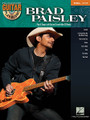 Brad Paisley (Guitar Play-Along Volume 117). By Brad Paisley. For Guitar. Guitar Play-Along. Softcover with CD. Guitar tablature. 89 pages. Published by Hal Leonard.

The Guitar Play-Along Series will help you play your favorite songs quickly and easily! Just follow the tab, listen to the CD to hear how the guitar should sound, and then play along using the separate backing tracks. The melody and lyrics are also included in the book in case you want to sing, or to simply help you follow along. The audio CD is playable on any CD player. For PC and Mac computer users, the CD is enhanced so you can adjust the recording to any tempo without changing pitch!

This volume includes 8 Paisley hits: Alcohol • I'm Gonna Miss Her (The Fishin' Song) • Mud on the Tires • Online • Start a Band • Ticks • Time Warp • The World.