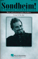 Sondheim! A Choral Celebration (Medley) by Stephen Sondheim (1930-). For Choral (SATB). Hal Leonard Broadway Choral. Broadway. Medley. 72 pages. Published by Hal Leonard.

Stephen Sondheim's music and lyrics stand as milestones in the world of American Musical Theater. Now, for the first time, some of his best-loved songs from acclaimed shows are included in a 25-minute choral medley by Mac Huff. Available for SATB and SAB voices, both concert and show choirs alike can now experience and celebrate the creative artistry of Stephen Sondheim. Songs include: Comedy Tonight * Into the Woods * Putting It Together * Not While I'm Around * Losing My Mind * and more.