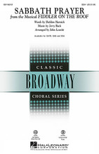 Sabbath Prayer ((from Fiddler on the Roof)). By Fiddler On The Roof (Musical). By Jerry Bock. Arranged by John Leavitt. For Choral (SSA). Broadway Choral. 8 pages. Published by Hal Leonard.

The lyrical nuance, rich harmonies and unique instrumentation of this song from Fiddler on the Roof will create a beautiful concert moment that will showcase the strengths of all types of choirs!

Minimum order 6 copies.