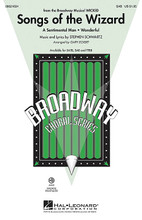 Songs of the Wizard ((from Wicked)). By Stephen Schwartz. Arranged by Gary Eckert. For Choral (SAB). Broadway Choral. 12 pages. Published by Hal Leonard.

It's a “song and dance” of the first degree with this pair of tunes sung by the Wizard in the landmark musical Wicked. Your singers will shine! Includes: A Sentimental Man * Wonderful. Available separately: SATB, SAB, TTBB, ShowTrax CD. Duration: ca. 2:50.

Minimum order 6 copies.