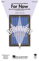 For Now ((from Avenue Q)). By Jeff Marx and Robert Lopez. Arranged by Mac Huff. For Choral (SATB). Broadway Choral. 12 pages. Published by Hal Leonard.

Life is fleeting ... everything changes. That's the message in this fun selection from the Tony-award winning musical. Don't stress, relax, let life roll off your backs. Available separately: SATB and SAB. Instrumental Pak includes parts for Flute, Bb Clarinet 1 & 2, Synthesizer, Guitar, Bass and Drums. ShowTrax CD also available. Performance Time: Approx. 3:15.

Minimum order 6 copies.