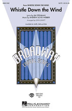 Whistle Down the Wind by Andrew Lloyd Webber and Jim Steinman. Arranged by John Leavitt. For Choral, Percussion, String Bass (SATB). Broadway Choral. 12 pages. Published by Hal Leonard.

The title song from Andrew Lloyd Webber's 1998 London production will capture your heart and spirit. This charming choral setting is an excellent choice for concert and show choirs alike. Available separately: SATB, SAB, SSA and ShowTrax CD. Performance Time: Approx. 3:50.

Minimum order 6 copies.