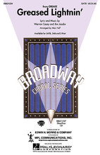 Greased Lightnin' (from Grease) (SATB). By Jim Jacobs and Warren Casey. Arranged by Mac Huff. SATB. Broadway Choral. 16 pages. Published by Hal Leonard.

“With a four-speed on the floor, they'll be waitin' at the door” – this is a rock 'n' roll powerhouse from the Broadway musical Grease that barrels all the way to the finish line! Available: SATB, SAB, 2-Part, ShowTrax CD. Performance Time: Approx 3:30.

Minimum order 6 copies.