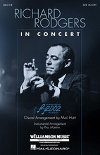 Richard Rodgers in Concert (Medley) (SATB). Arranged by Mac Huff. SATB. Broadway Choral. 32 pages. Published by Hal Leonard.

2002 marks the 100th birthday of one of America's top Broadway composers. Richard Rodgers' contributions to the musical theatre of his day were extraordinary, and his influence on the musical theatre of today and tomorrow is without comparison. His career spanned more than six decades, and his hits ranged from the silver screens of Hollywood to the bright lights of Broadway, London and beyond. This new medley for choir, band and optional strings salutes the achievements of this Broadway legend. Songs include: Do-Re-Mi * I Whistle a Happy Tune * June Is Bustin' Out All Over * The March of the Siamese Children * My Funny Valentine * Oklahoma * Slaughter on Tenth Avenue * The Sound of Music * The Surrey with the Fringe on Top * There Is Nothin' Like a Dame. Available separately: SATB, SAB, 2-Part, Concert Band (Gr. 3), String Pak and ShowTrax CD. Performance Time: Approx. 9:15.