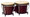 Ritmo Series Mahogany Finish Bongos (6 inch. & 7 inch.). For Bongos. Tycoon. Tycoon Percussion #TB-8BM. Published by Tycoon Percussion.

The Ritmo Series Bongos are constructed of aged Siam Oak, featuring 6″ x 7″ shells, black powder-coated Classic Pro hoops and large 1/4″ diameter tuning lugs. Perfect for beginner bongo players, they also include a mahogany matte finish, high quality water buffalo skin heads, and a tuning wrench.