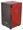 29 Series Cherry Red Acrylic Cajon With Black Makah Burl Front Plate for Cajons. Tycoon. Tycoon Percussion #TKXCR-29. Published by Tycoon Percussion.