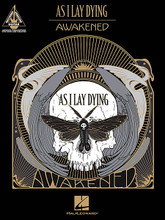 As I Lay Dying - Awakened by As I Lay Dying. For Guitar. Guitar Recorded Version. Softcover. Guitar tablature. 144 pages. Published by Hal Leonard.

Notes and tab for all 11 songs off the 2012 CD from this San Diego metalcore band: Cauterize • Defender • A Greater Foundation • My Only Home • No Lungs to Breathe • Overcome • Resilience • Tear Out My Eyes • Washed Away • Wasted Words • Whispering Silence.