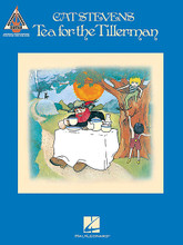 Cat Stevens - Tea for the Tillerman by Cat Stevens. For Guitar. Guitar Recorded Version. Softcover. Guitar tablature. 88 pages. Published by Music Sales.

Cat Stevens' triple platinum 1970 album made the list of “The Definitive 200 Albums of All Time,” released by the National Association of Recording Merchandisers and the Rock and Roll Hall of Fame. Here are transcriptions in notes & tab for all 11 classics: But I Might Die Tonight • Father and Son • Hard Headed Woman • Into White • Longer Boats • Miles from Nowhere • On the Road to Find Out • Sad Lisa • Tea for the Tillerman • Where Do the Children Play • Wild World.