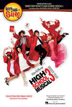 Let's All Sing Songs from Disney's High School Musical 3 (A Collection for Young Voices). Arranged by Tom Anderson. For Choral (Singer 10 Pak). Expressive Art (Choral). Children's Musical. 240 pages. Published by Hal Leonard.

Let's all sing, just for the fun of it! Over 450 million fans have seen and/or heard the first two editions of High School Musical. Now you and your students can sing along with the third installment of the series in this 5-song collection that's perfect for classroom, choir, community or anywhere kids get together! These kid-friendly arrangements for unison voices with optional harmonies are sure to hit the mark with young singers. Check out the hot full performance and accompaniment tracks on the CD recording! Available: Collection, Singer 10-pak (vocals only), Performance/Accompaniment CD. Suggested for Grades 4-8.