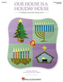 Our House Is a Holiday House - Teacher's Edition (A Holiday Musical for Young Voices). By Roger Emerson. Teacher's Edition. Expressive Art (Choral). Children's Musical. Score. 32 pages. Published by Hal Leonard.

The welcome mat is out and everyone is invited! From candles burning and carolers singing to a fifteen foot buffet and jingle bells ringing, share the traditions of the season with this charming 15-minute holiday musical for primary grades. Five original songs and clever rhyming narration allow for easy preparation and limited rehearsal time. The Teacher's Manual features full piano/vocal arrangements, narration and staging suggestions, and the handy Reproducible Pak comes complete with vocal lines, lyric sheets and narration ... everything your stars on stage need to present a wonderful show for family and friends. Use the professionally produced orchestration by John Higgins on the performance/accompaniment CD for extra seasonal sparkle! Receive all three components in the handy Classroom Kit for dollar-stretching value. Performance Time: 15 minutes. For Gr. K-4.

Teacher's Edition contains: Full piano/vocal arrangements, narration and staging suggestions.