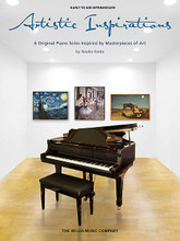 Artistic Inspirations (Early to Mid-Intermediate Level). By Naoko Ikeda. For Piano/Keyboard. Willis. Early to Mid-Intermediate. Softcover. 24 pages. Published by Willis Music.

Wandering through museums is one of composer Naoko Ikeda's favorite pastimes. This intriguing piano solo collection was inspired by multiple visits to museums around the world and is her homage to her favorite art masterpieces, including Rousseau's “The Sleeping Gypsy,” Degas' “Class de dance,” van Gogh's “The Starry Night” and Paul Klee's “New Harmony.” Titles: Valse Innocent • The Jungle • Danse en rose • Nocturne of the Stars • Joyful Love • Dreamy Hues.