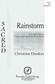 Rainstorm by Christine Donkin. SSA. Pavane Choral. 12 pages. Pavane Publishing #P1473. Published by Pavane Publishing.

The sounds of a rainstorm come to life in a musical description that is creative and captivating. Christine Donkin uses nonsense syllables first allegorically, then into a charming melody that grows with the storm, then subsides. Pavane is very proud to release this Winner of the Cincinnati Children's Choir 2011 Composition Competition. Great for children's choirs and treble choirs of all ages!

Minimum order 6 copies.