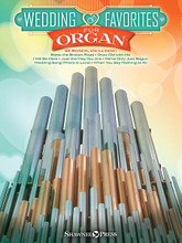 Wedding Favorites for Organ by Various. For Organ. Shawnee Press. Softcover. 80 pages.

23 perennial classics arranged for organ. Includes lyrics and chord symbols. Titles include: Bless the Broken Road • Grow Old with Me • I Will Be Here • Just the Way You Are • We've Only Just Begun • Wedding Song (There Is Love) • When You Say Nothing at All • and more.