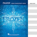 Frozen - Music Manuscript Paper (Wide-Staff). Manuscript Paper. Softcover. 32 pages.

A must for any Frozen fan! Contains 32 pages with six large staves and features a music notation guide.