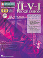 The II-V-I Progression (Jazz Play-Along Lesson Lab (Volume 177) Book/2-CD Pack). For C Instruments, BC Instruments, Bb Instruments, Eb Instruments. Jazz Play Along. Softcover with CD. 176 pages. Published by Hal Leonard.

The Hal Leonard Jazz Play-Along Series is the ultimate tool for all jazz musicians. In this special instructional edition, the II-V-I progression is covered in detail – from chords and scales to major and minor progressions to melodic and harmonic patterns and variations. And in true Jazz Play-Along fashion, there are plenty of play-along tracks based on this ubiquitous progression, so you can immediately apply the concepts you learn in a musical context. For study, the play-along examples include a split track with melody cues, professional rhythm tracks, removable bass part and removable piano part. For performance, the play-along examples have an additional full-stereo accompaniment track (without melody). With this package you'll be introduced to the II-V-I progression, chords and scales, outlining chords over II-V-I, playing scales over II-V-I, simple patterns for II-V-I, condensed progression and other time signatures, improvisation, practice tunes, and more!