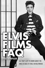 Elvis Films FAQ (All That's Left to Know About the King of Rock 'n' Roll in Hollywood). FAQ. Softcover. 400 pages. Published by Applause Books.

If Elvis Presley had not wanted to be a movie star, he would never have single-handedly revolutionized popular culture. Yet this aspect of his phenomenal career has been much maligned and misunderstood – partly because the King himself once referred to his 33 movies as a rut he had got stuck in just off Hollywood Boulevard. Elvis Films FAQ explores his best and worst moments as an actor, analyzes the bizarre autobiographical detail that runs through so many of his films, and reflects on what it must be like to be idolized by millions around the world yet have to make a living singing about dogs, chambers of commerce, and fatally naive shrimps.

Elvis's Hollywood years are full of mystery, and Elvis Films FAQ covers them all! Which of his own movies did he actually like? What films did he wish he could have made? Why didn't he have an acting coach? When will Quentin Tarantino stop alluding to him in his movies? And was Clambake really the catalyst for his marriage to Priscilla? Elvis Films FAQ explains everything you want to know about the whys and wherefores of the singer-actor's bizarre celluloid odyssey; or, as Elvis said, “I saw the movie and I was the hero of the movie”.