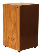 24 Series Hardwood Cajon for Cajons. Tycoon. Tycoon Percussion #TK-24. Published by Tycoon Percussion.

Individually hand-made and tested to ensure superior sound quality, this cajon features a Siam Oak body and exotic Asian hardwood. It has adjustable snare wires and includes an Allen wrench. 24cm wide.