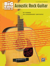 The Big Easy Book of Acoustic Guitar (67 Songs by 38 Legendary Artists!). By Various. For Guitar. Guitar Mixed Folio; Guitar TAB; Solo Guitar TAB (EZ/Int). Easy Guitar. Acoustic. Softcover. Guitar tablature. 256 pages. Hal Leonard #31794. Published by Hal Leonard.

Sixty-seven great guitar songs spanning classic to modern rock. Each song is carefully arranged to be easily playable by novice and intermediate guitarists – with the focus always on the core guitar parts that you love! Includes songs from Joni Mitchell * Kenny Loggins * Simon and Garfunkle * Green Day * Rod Stewart * Eric Clapton * Bee Gees * James Taylor * Plain White T's * and many, many more!