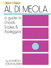 A Guide To Chords, Scales & Arpeggios by Al Di Meola. For Guitar. Instructional. Jazz Fusion and Instructional. Instructional book. Standard guitar notation (no tablature), introductory text, instructional text and illustrations. 110 pages. Published by 21st Century Publications.

A guide to learning the basic tools for becoming a good player and musician. Includes Al's own lesson plan system, tunes, blues patterns, jazz chord exercises, playing and practicing tips, and a complete guide to chords, scales and arpeggios.