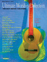 Ultimate Worship Collection (for Easy Guitar Tablature). By Various. For Guitar. Easy Guitar. Softcover. Guitar tablature. 240 pages. Word Music #080689334580. Published by Word Music.

This book features nearly 100 of today's most popular praise and worship songs such as “Shine Jesus Shine” and “Above All.” The music features standard notation in the top stave and guitar tab in the bottom stave.

Songs:

    In Christ Alone 
    Lord, I Lift Your Name On High (Rick Founds) 
    Give Thanks (Henry Smith) 
    I Love You, Lord (Laurie Klein) 
    We Will Glorify (Twila Paris) 
    All Hail, King Jesus (Dave Moody) 
    As the Deer (Marty Nystrom) 
    Glorify Thy Name (Donna Adkins) 
    He Has Made Me Glad (Leona Von Brethorst) 
    He Is Exalted (Twila Paris) 
    Open Our Eyes, Lord (Bob Cull) 
    Praise the Name of Jesus (Roy Hicks, Jr.) 
    We Bring the Sacrifice of Praise (Kirk Dearman) 
    Awesome God (R Mullins) 
    Change My Heart, O God (E Espinosa) 
    Great and Mighty (M Bigley) 
    Great and Mighty Is He (T Pettygrove) 
    Great Is the Lord (M Smith/D Smith) 
    I Believe in Jesus (Marc Nelson) 
    I Sing Praises (Terry Mac Almon) 
    I Will Celebrate (Linda Duvall) 
    In Moments Like These (David Graham) 
    Majesty (Jack Hayford) 
    More Love, More Power (Jude Del Hierro) 
    My Life Is in You, Lord (Dan Gardner) 
    More Precious Than Silver (Lynn Deshazo) 
    O Lord, You're Beautiful (Keith Green) 
    Sanctuary (Thompson/Scruggs) 
    Shine, Jesus Shine (Graham Kendrick) 
    Shout to the Lord (Darlene Zschech) 
    Step by Step (Beaker) 
    We Bow Down (Twila Paris) 
    You Are My Hiding Place (Michael Ledner) 
    Rock of Ages (Rita Baloche) 
    You're Worthy Of My Praise (D. RUIS) 
    Come, Now Is the Time to Worship (B. Doerksen) 
    Open the Eyes of My Heart (P. Baloche) 
    Let It Rise (H. Davis) 
    He Knows My Name (T. Walker)
    much more.