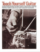 Teach Yourself Guitar for Guitar. Music Sales America. Traditional. Softcover. Guitar tablature. 142 pages. Music Sales #OK62356. Published by Music Sales.

Beginners can learn to play chords, accompany melodies and develop rhythmic patterns with this method based on American folk tunes and traditional guitar-playing styles. Songs and examples provide a steady progression in difficulty as you play in the styles of Mississippi John Hurt * Mance Lipscombe * Rev. Gary Davis * the Carter Family * and others. Includes tablature, music notation, and chord diagrams.