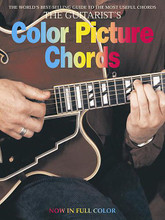 The Guitarist's Color Picture Chords for Guitar. Music Sales America. Softcover. 40 pages. Music Sales #AM974776. Published by Music Sales.

Here are all the most useful guitar chords arranged by key. Each chord is shown in color and illustrated in three different positions. The first is the simplest and most frequently used position, ideal for beginners. The other positions show alternative ways of playing the same chord. Color diagrams and photos throughout now make this classic chord book even easier to use!