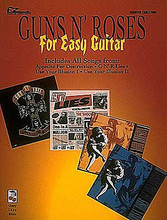 Guns N' Roses For Easy Guitar by Guns N' Roses. For Guitar. Easy Guitar. Hard Rock and Metal. Difficulty: medium. Easy guitar tablature songbook. Guitar tablature, standard notation, vocal melody, lyrics, chord names and guitar chord diagrams. 160 pages. Published by Cherry Lane Music.

51 songs from these hard-rockin' giants' albums Appetite For Destruction, GN'R Lies, Use Your Illusion I, and Use Your Illusion II. Includes: Welcome to the Jungle * Mr. Brownstone * You're Crazy * Patience * Used to Love Her * Civil War * November Rain * and more.