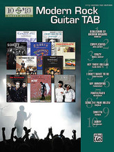 Modern Rock Guitar Tab (10 for $10 Sheet Music Series). By Various. For Guitar. Guitar Mixed Folio; Guitar TAB; Solo Guitar TAB (EZ/Int). Easy Guitar. Rock. Softcover. Guitar tablature. 44 pages. Alfred Music #31482. Published by Alfred Music.

10 for $10 Sheet Music: Modern Rock Guitar Tab contains 10 of your favorite songs, all in professionally arranged tab format for just $10.00. Titles: Sorry (Buckcherry) • Send the Pain Below (Chevelle) • My Immortal (Evanescence) • I Don't Want to Be (Gavin DeGraw) • Boulevard of Broken Dreams (Green Day) • Complicated (Avril Lavigne) • Photograph (Nickelback) • Smooth (Santana) • Hey There Delilah (Plain White T's) • Crazy (Gnarls Barkley).