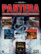 Pantera - Bass Anthology Series by Pantera. For Bass. Artist/Personality; Authentic Guitar TAB; Bass Guitar Personality; Guitar TAB. Bass Anthology Series. Metal and Hard Rock. Difficulty: medium. Bass tablature songbook. Bass tablature, standard notation, vocal melody, lyrics, chord names and bass notation legend. 116 pages. Alfred Music #0356B. Published by Alfred Music.

A collection of thirteen songs including: Cowboys From Hell * Heresy * Mouth For War * This Love * Walk * Fucking Hostile * Becoming * I'm Broken * Shedding Skin * Strength Beyond Strength * 13 Steps to Nowhere * Drag the Waters * The Great Southern Trendkill * Suicide Note Pt. 2 * The Underground in America * War Nerve * I Can't Hide * Where You Come From.