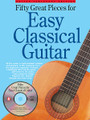 Fifty Great Pieces for Easy Classical Guitar by Various. For Guitar. Guitar. Softcover with CD. Guitar tablature. 96 pages. Music Sales #AM1005939. Published by Music Sales.

All the music, in both standard notation and tablature, to fifty standards from the beginner and intermediate classical guitar repertoires. Includes a full-length CD of all the pieces performed by the author. Learn pieces by Grieg * Paganini * Sor * Giuliani * Carcassi * and many more.