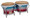 Master Platinum Tri-Fade Series Bongos (7 inch. & 8-1/2 inch.). For Bongos. Tycoon. Tycoon Percussion #TBP-800CPF2. Published by Tycoon Percussion.

Constructed of hand-selected, aged Siam Oak wood, these bongos feature Chrome Deluxe hoops and large 5/16″ diameter tuning lugs. Numerous layers of super high-gloss are applied and polished to create an attractive mirror-like exterior coat. Tiny specks of shiny grains are thoroughly applied to the drum, creating its beautiful sparkling finish. The bongos feature premium quality water buffalo skin heads, and a tuning wrench is included.