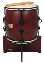16 Nagado Daiko - Ancient Mahogany Finish tycoon. Tycoon Percussion #TND-16BR. Published by Tycoon Percussion.