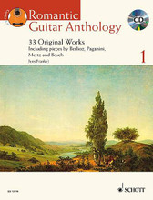 Romantic Guitar Anthology - Volume 1 (33 Original Works Including works by Diabelli, Paganini, Mertz and Bosch With a CD of performances). By Various. Edited by Jens Franke. For Guitar. Guitar. Softcover with CD. 36 pages. Schott Music #ED13110. Published by Schott Music.

A collection of 19th century works for guitar by 13 composers and didactic works by the 19th century's leading guitar composers. Includes previously unpublished material by Johann Kaspar Mertz together with rarely available works by Jaime Bosch * José Ferrer * and Franz Tucek. The CD features all of the pieces played by Jens Franke. The pieces are graded and presented in a progressive order. This comprehensive resource also includes composer biographies.