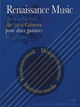 Renaissance Music for Two Guitars by Various. Edited by Erzsébet Nagy and Erzs. For Guitar. EMB. 28 pages. Editio Musica Budapest #Z14587. Published by Editio Musica Budapest.

These simple guitar duets are transcriptions of Renaissance madrigals, songs, and dance music, often for voice and lute.