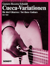 Cueca Variations by Gustavo Becerra-Schmidt (1925-). For Guitar Trio. Schott. Score and Parts. 68 pages. Schott Music #ED7183. Published by Schott Music.
Product,66591,Guitar Concerto 1982"