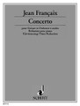 Guitar Concerto 1982 (Guitar with Piano Reduction). By Jean Francaix (1912-1997) and Jean Fran. For Guitar, Piano. Schott. Piano Reduction with Solo Part. 62 pages. Schott Music #ED7133. Published by Schott Music.