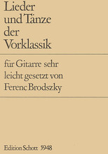 Lieder Und Tanze Der Vorklassik (Guitar). Edited by Ferenc Brodszky. For Guitar. Schott. Softcover. 16 pages. Schott Music #ED5948. Published by Schott Music.
Product,66593,6 Pieces by Isaac Albeniz"