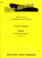 Sonata for Violin and Guitar, Op. 3, No. 1 by Nicolo Paganini (1782-1840). For Guitar, Violin (Violin). Boosey & Hawkes Chamber Music. Book only. 10 pages. Bote & Bock #M202510896. Published by Bote & Bock.