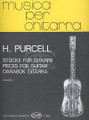 Pieces for Guitar (Guitar Solo). By Henry Purcell (1659-1695). Arranged by István Sárközy. EMB. 40 pages. Editio Musica Budapest #Z8537. Published by Editio Musica Budapest.