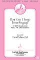 How Can I Keep From Singing Hdbl Pt by Robert Lowry. Arranged by David Schwoebel. For Choral, Clarinet (SATB). Fred Bock Publications. 12 pages.

Here's a wonderful new treatment of the well-known American hymn from David Schwoebel. Utilizing a bluesy chromatic harmony and an optional clarinet obbligato, this classic sings in a place it has not visited before - and it is delightful. Supported by a brilliant piano accompaniment and full of great vocal lines, this is a beautiful church choir anthem.

Minimum order 6 copies.