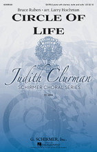 Circle of Life (Judith Clurman Choral Series). For Choral (SATB). Choral.

This cycle of three psalms captures key ritual moments in the Jewish life cycle. Birth, marriage and death are the powerful milestones that frame our existence. Composed by Bruce L. Ruben, Director of the Debbie Friedman School of Sacred Music at Hebrew Union College and arranged by Broadway composer and arranger Larry Hochman, this setting of the Psalms for SATB choir, solo, piano, clarinet, violin and cello works equally well in worship or concert. Mvt. 1) Baruch Haba (Psalm 118); Mvt. 2) Adonai Maon (Psalm 90); Mvt. 3) Ivdu Adonai (Psalm 100).

Minimum order 6 copies.