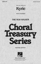 Kyrie ((from Mass in G)). By Franz Schubert (1797-1828). Arranged by Rod Walker. For Choral (SATB). Treasury Choral. Festival. 16 pages. Published by Hal Leonard.

(Schubert/Walker) SATB.

Minimum order 6 copies.