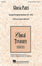 Gloria Patri edited by John Leavitt. For Brass, Choral (SATB). Treasury Choral. 8 pages. Published by Hal Leonard.

This antiphonal setting of the Gloria Patri by Palestrina may be performed by double chorus or chorus and brass. This stately and dignified work will enhance any sacred concert.Available separately: SATB Double Chorus and Optional Brass. Performance Time: Approx. 1:00.

Minimum order 6 copies.