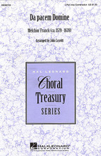 Da pacem Domine by Melchior Franck (1579-1639). Arranged by John Leavitt. For Choral (4 Part Any Combination). Treasury Choral. Festival. 8 pages. Published by Hal Leonard.

This simple 4-part canon at the fourth is an ideal introduction to music of the Renaissance. Available: 4-Part any combination. Performance Time: Approx. 1:40.

Minimum order 6 copies.