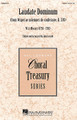 Laudate Dominum (from Vesperae solennes de confessore, K. 339). By Wolfgang Amadeus Mozart (1756-1791). Edited by John Leavitt. For Choral (SATB). Treasury Choral. 12 pages. Published by Hal Leonard.

From the Solemn Vespers, K. 330, this edition is a wonderful introduction to music of the classical era. The soprano solo and SATB choral parts are well within the capabilities of high school performers. Performance Time: Approx. 3:45.

Minimum order 6 copies.