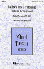 Lo, How a Rose E'er Blooming by Michael Praetorius (1571-1621). Arranged by John Leavitt. For Choral (SATB). Treasury Choral. Festival. 8 pages. Published by Hal Leonard.

The German baroque chorale “Est Ist Ein' Ros' Entsprungen”, in a tasteful adaptation by John Leavitt, features the tenor on the melody of the second verse and a soprano descant on the third verse. Includes English and German texts. Available: SATB and TTBB a cappella. Performance Time: Approx. 2:00.

Minimum order 6 copies.