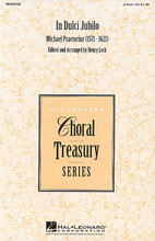 In Dulci Jubilo by Michael Praetorius (1571-1621). Arranged by Henry Leck. For Choral (2-Part). Treasury Choral. Festival. 8 pages. Published by Hal Leonard.

Henry Leck's edition of the Praetorius masterwork is transcribed from the original 1611 setting with a charming new accompaniment. Includes Latin, German and English text. Available: 2-Part. Performance Time: Approx. 1:25.

Minimum order 6 copies.