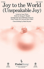 Joy to the World (Unspeakable Joy) by Chris Tomlin. By Chris Tomlin, Ed Cash, George Frideric Handel (1685-1759), and Matt Gilder. Arranged by Mark A. Brymer. For Choral (SATB). PraiseSong Christmas Series. 16 pages. Published by PraiseSong.
Product,66742,If Ye Love Me For Upper Voices And 3 String Quartets